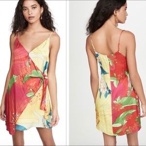 NWT Farm Rio Pietra Mix Wrap Dress